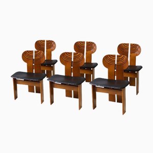 Africa Dining Chairs by Tobia & Afra Scarpa, 1975, Set of 6