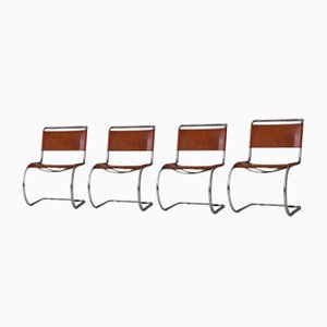 MR10 Dining Chairs by Ludwig Mies Van Der Rohe for Thonet, 1960, Set of 4