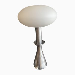 Vintage Silver Lamp Mushroom