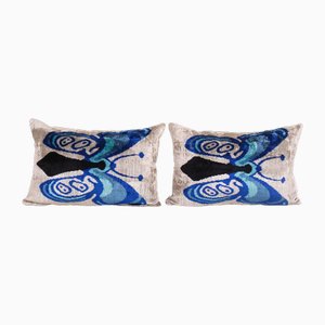 Housse de Coussin Butterfly Ikat, Set de 2