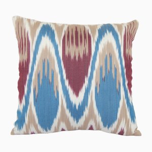 Housse de Coussin Lombaire Ouzbek Ikat