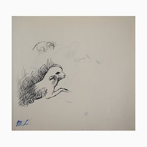 Marie Laurencin, Lamb, Original Ink Drawing