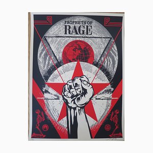 Shepard Fairey (Obey), Prophets of Rage New Day Rising, 2017, Serigrafía
