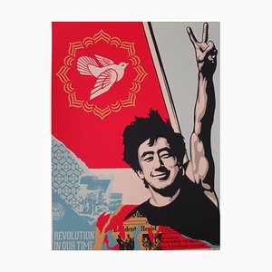 Shepard Fairey (Obey), Revolution in Our Time, 2020, Siebdruck
