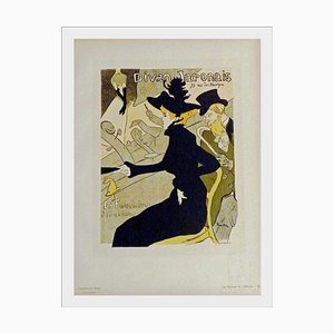 Henri de Toulouse Lautrec, Le Divan Japonais, 1896, Lithographie Originale