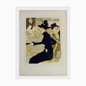 Henri de Toulouse Lautrec, The Japanese Divan, 1896, Original Lithograph