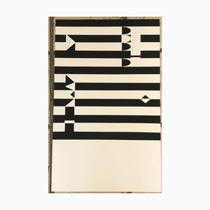 Yaacov Agam, Poster Before the Letter, 1975, Silkscreen