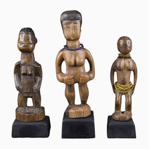 Estatuillas de Togo, de principios del siglo XX. Juego de 3