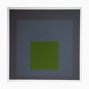 D'après Josef Albers, Hommage à la Place, 1973, Sérigraphie