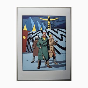 André Juillard, Blake and Mortimer Expo 58, Screenprint