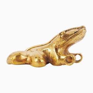 Colombian Taïrona Tumbaga Statuette of Sacred Frog