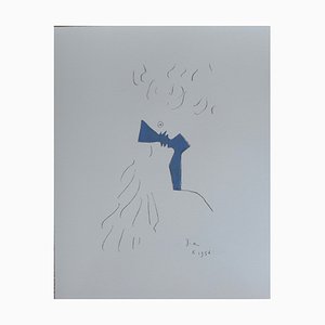 Jean Cocteau, Couple, 1954, Lithograph