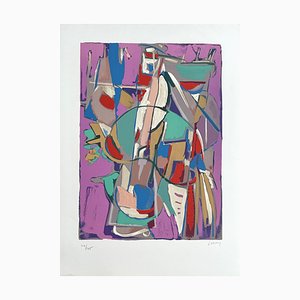 André Lanskoy, Abstract Composition, Original Lithograph