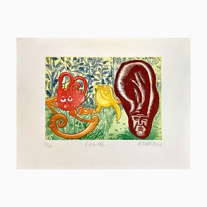 Hervé Di Rosa, The Ear, 2007, Original Etching