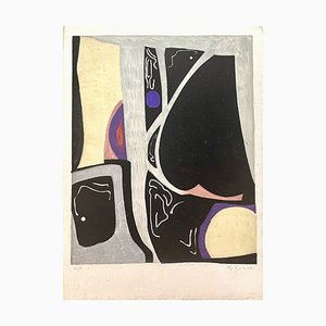 Gabriel Godard, Mauve Square, incisione originale