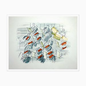 Raoul Dufy, Concert Wiltord VI, 1963, Original Lithograph