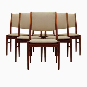 Dänische Esszimmerstühle aus Mahagoni von Skovby Furniture Factory, 1970er, 6er Set