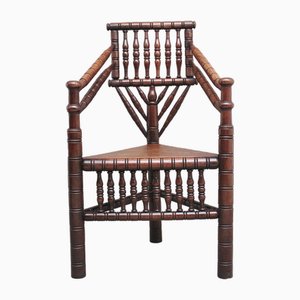 Antique Oak Turners Chair, 1840