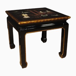 French Chinoiserie Wooden Coffee Table, 1960