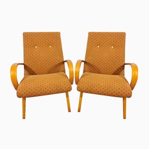 Set of Vintage Armchairs by Jaroslav Smidek, 1960s