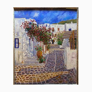 Avel, Marbella, 2023, óleo sobre lienzo, Enmarcado