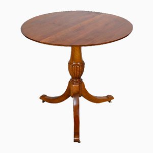 Tripod Side Table in Walnut, Early 19th Century