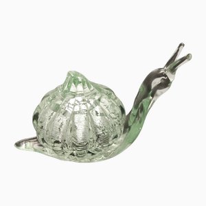 Postmodern Murano Glass Snail Decorative Figure by La Murrina, 1980s