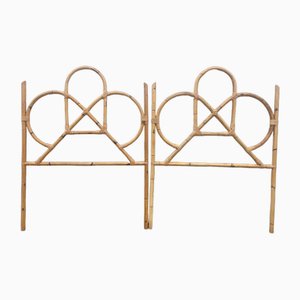 Set of Vintage Rattan Headboard, 1960s