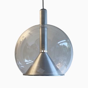 Erco Globe While Lampe, 1970er