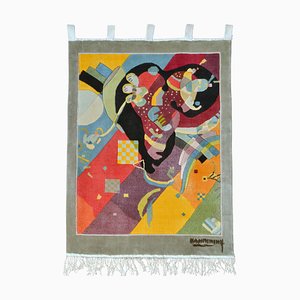 Silk Woven Wall Tapestry from Rug Weavers Association