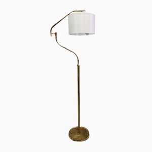 Vintage Italian Brass Floor Lamp, 1950s