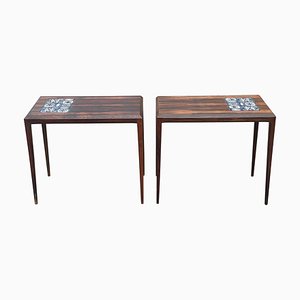 Danish Side Tables attributed to Severin Hansen, 1965, Set of 2