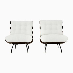 Costela Lounge Chairs by Martin Eisler and Carlo Hauner for Forma, 1950s , Set of 2