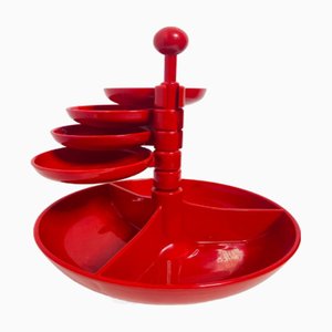 Vintage Snack Dispenser in Intense Red, 1980s