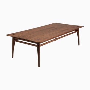 Chilgrove Rectangle Walnut Coffee Table by Sjoerd Vroonland for Revised