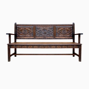 Early 20th Century French Carved Walnut, 1920s