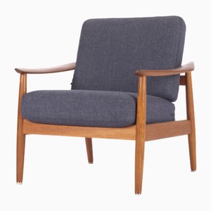 Sedia FD-164 Army in teak di Arne Vodder per Cado