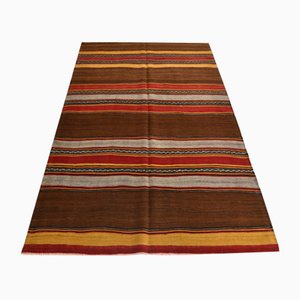 Tappeto Kilim vintage in cotone e lana