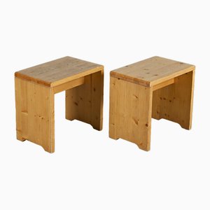 French Alps Stools, 1970s, Set of 2