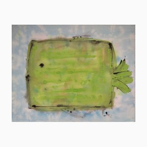 Agustin Espanol Vinas, Composizione, anni '80, Tecnica mista su carta