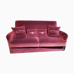 Vintage Bentleys Sofa aus Samt