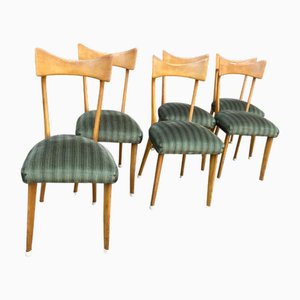 Set di 6 sedie vintage degli anni '60, '60, set di 6