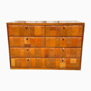 Chest of Drawers in Pecary Leather by Tito Agnoli for Poltrona Frau, 1980s