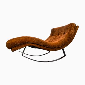 Chaise longue modello 1264 Wave di Adrian Pearsall per Craft Associates, anni '60