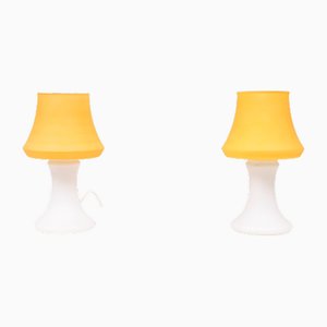 Murano Glass Table Lamps from Brilliant Leuchten, 1970s, Set of 2