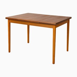 Table de Salle à Manger Scandinave avec Axes Amovibles, 1960s