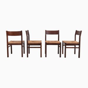 Wenge Dining Chairs by Martin Visser, 1970s, Set of 6