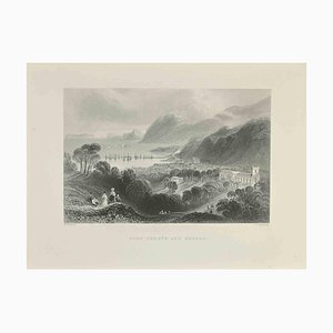 JC Armytage, Port Penryn e Bagor, Acquaforte, 1845