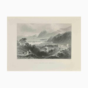 JC Armytage, Port Penryn et Bagor, Eau-forte, 1845