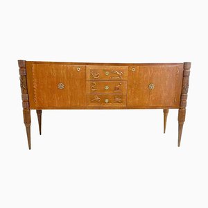 Italienisches Mid-Century Sideboard aus Eschenholz Pier Luigi Colli zugeschrieben, 1940er